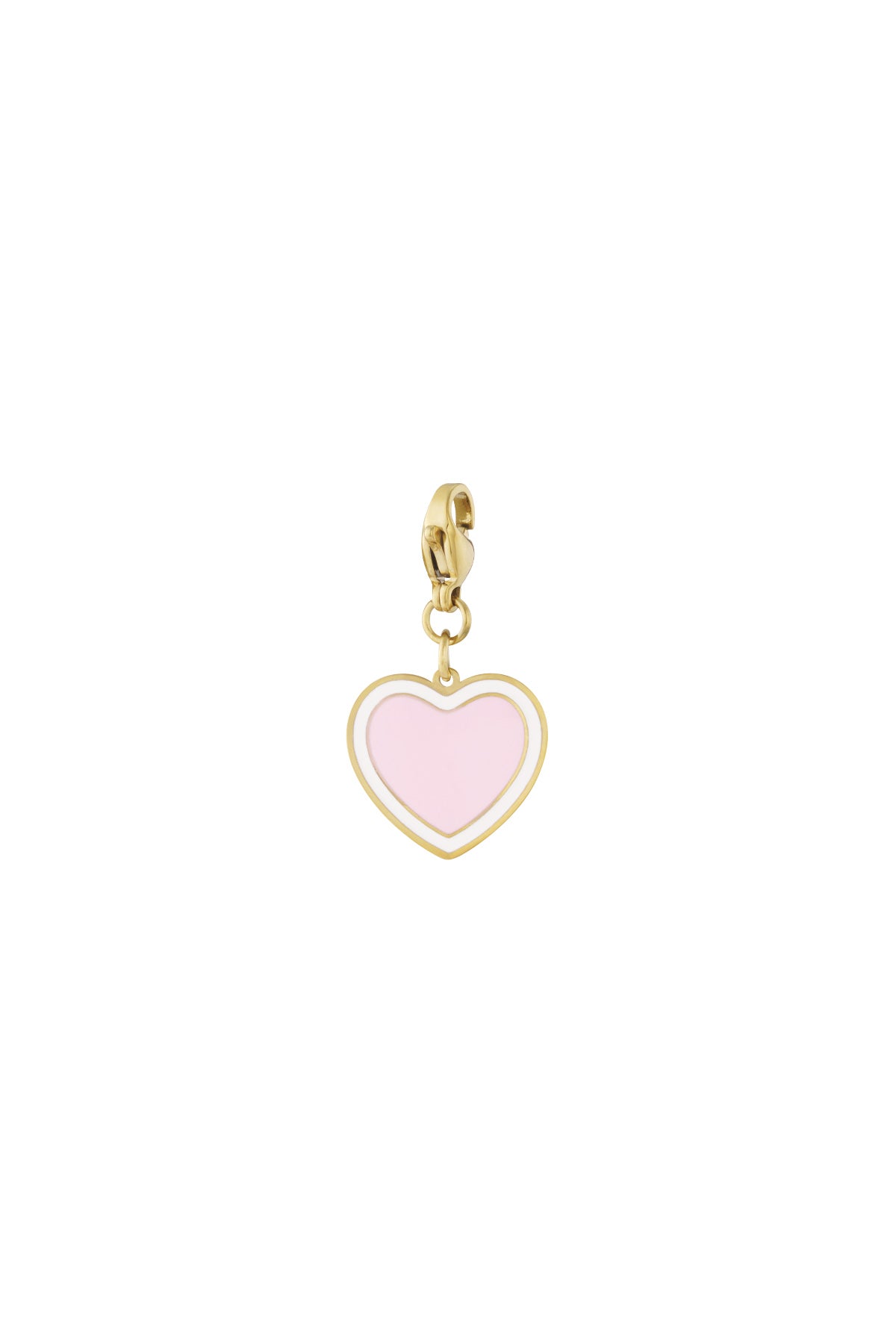 Charming Heart-Shaped Enamel Charms for Everyday Elegance