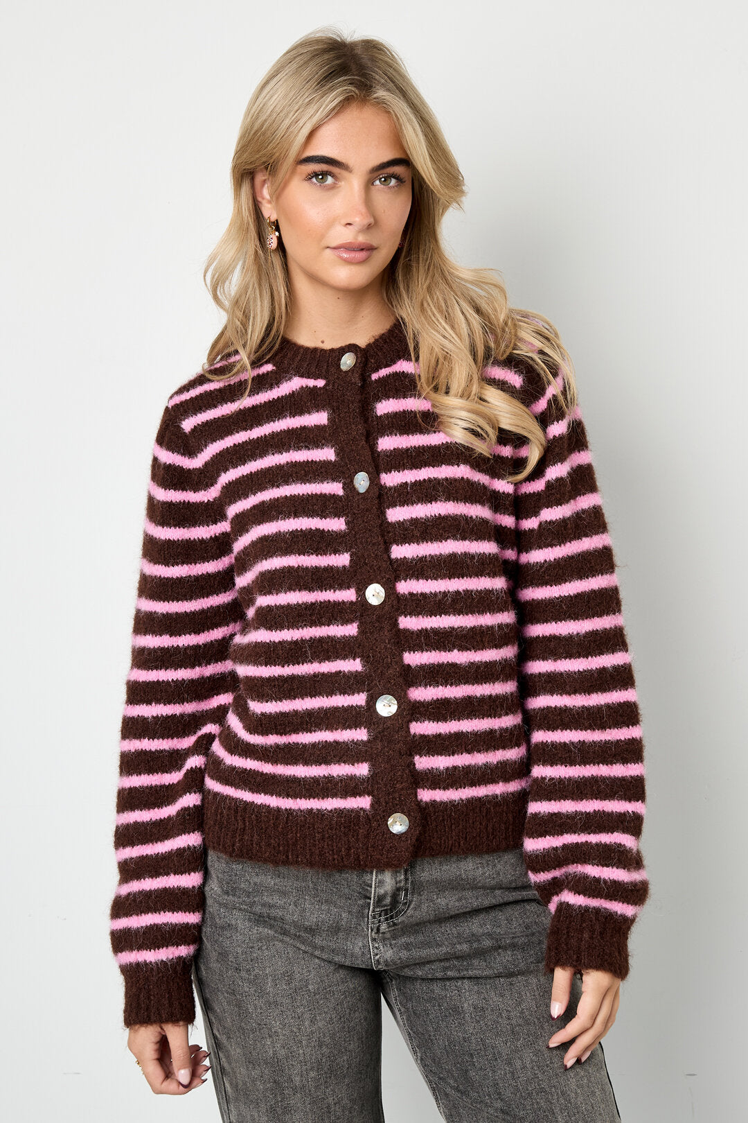 Stripe Cardigan