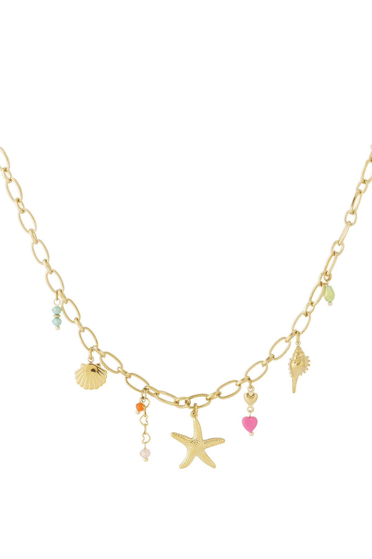 Elegant 14K Gold Plated Clavicle Necklace for Women