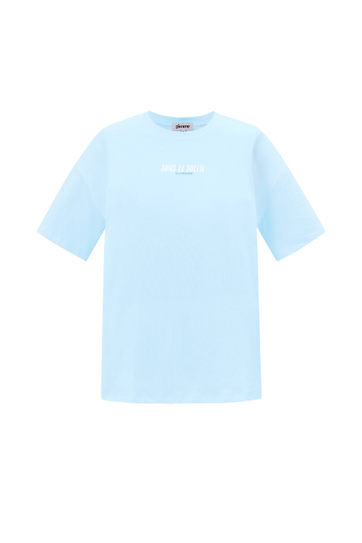 Comfortable All-Fit Cotton T-Shirts in Pink & Baby Blue