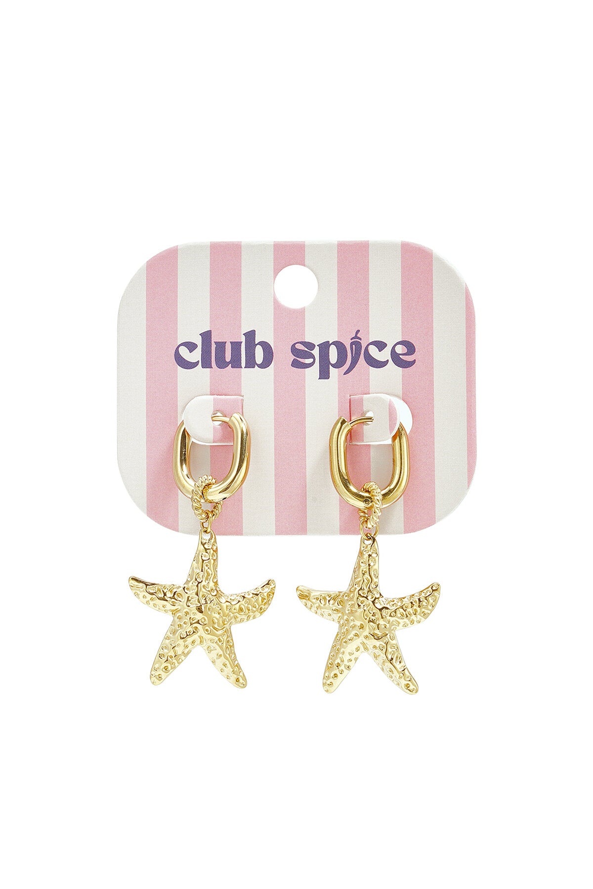 Elegant Starfish Drop Earrings for Women, Silver & Gold