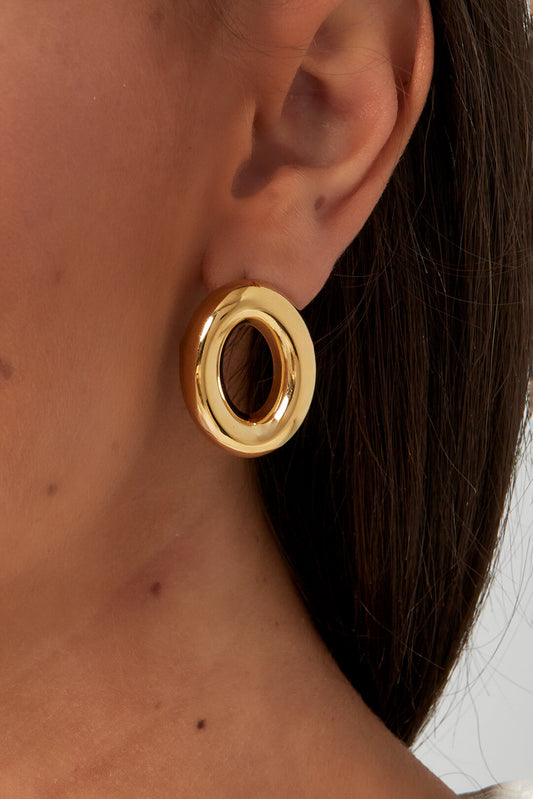 Elegant Stainless Steel Stud Earrings for Daily Wear
