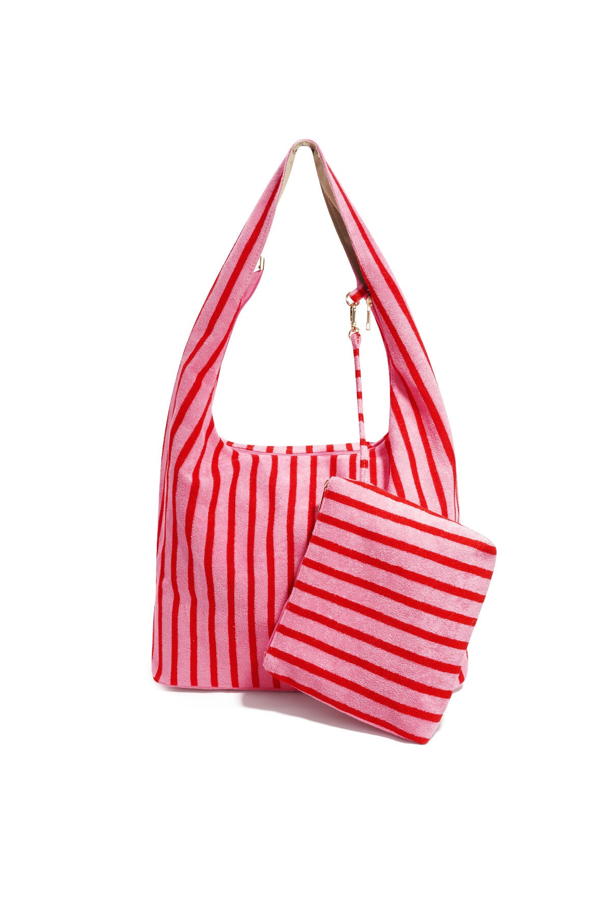 Chic Hobo Bag for Spring/Summer in Grey, Pink, Green