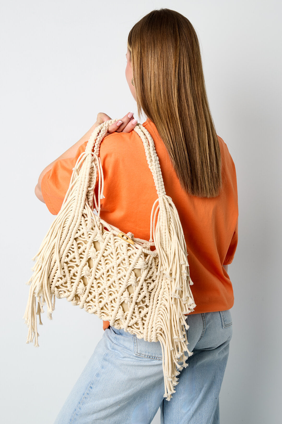 Stylish Khaki Beach Bag for Summer Vacations