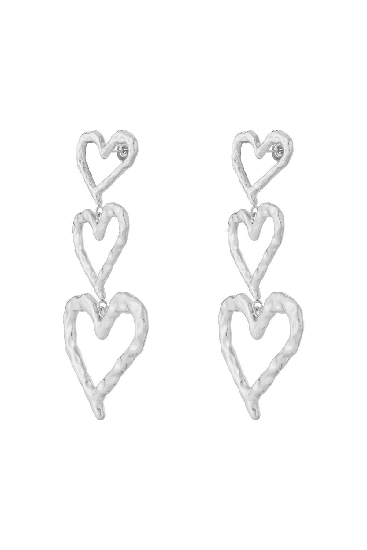 Elegant Dangle Earrings for Women - Silver & Gold