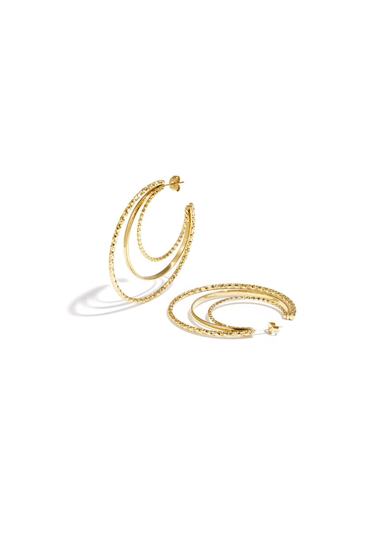 Stylish Stainless Steel Hoop Earrings for Women