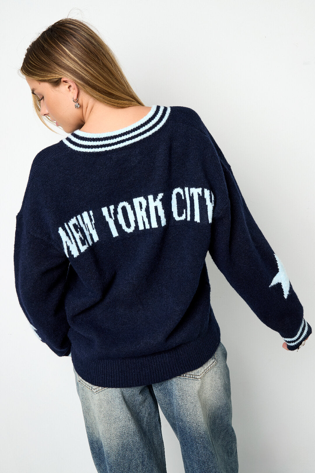 Gimme Cozy Color Clash Knit Sweaters for Fall/Winter