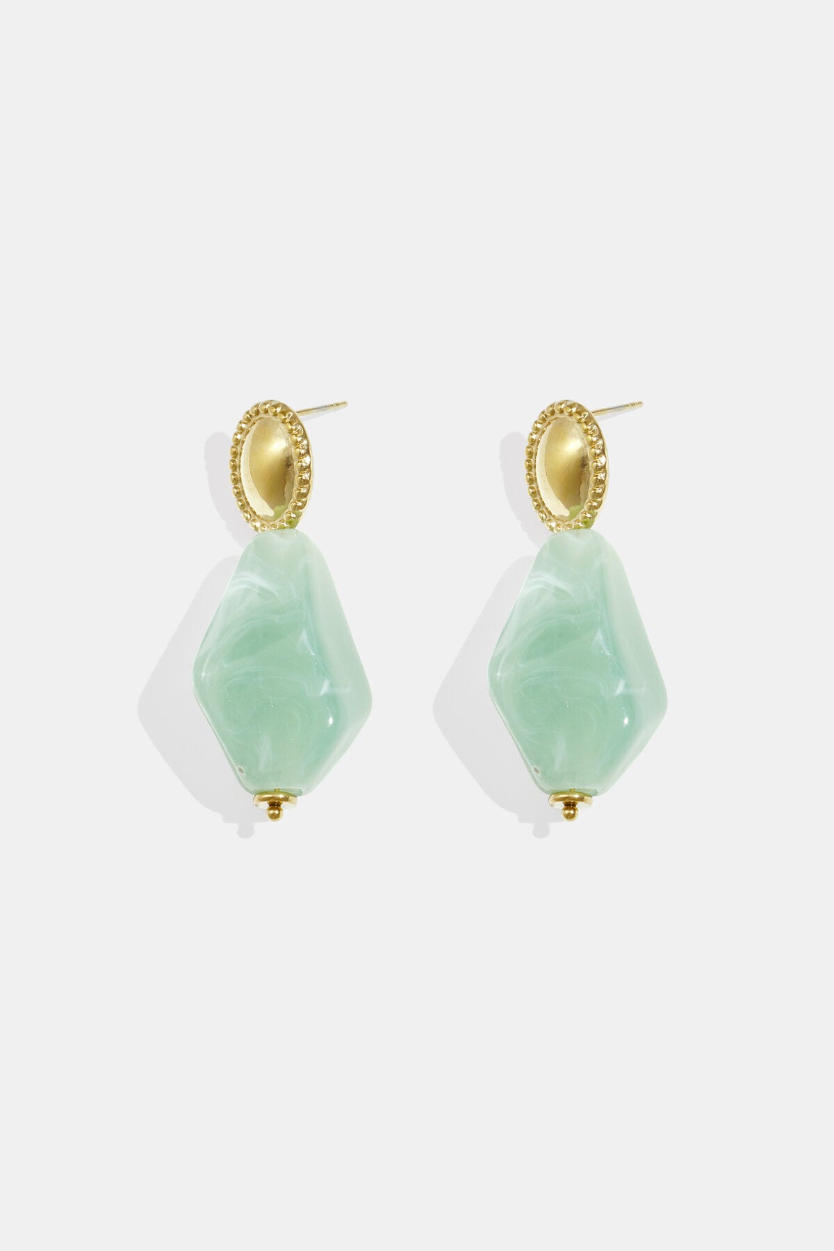 Lumé Romantic Series Acrylic Drop Earrings for Spring/Summer