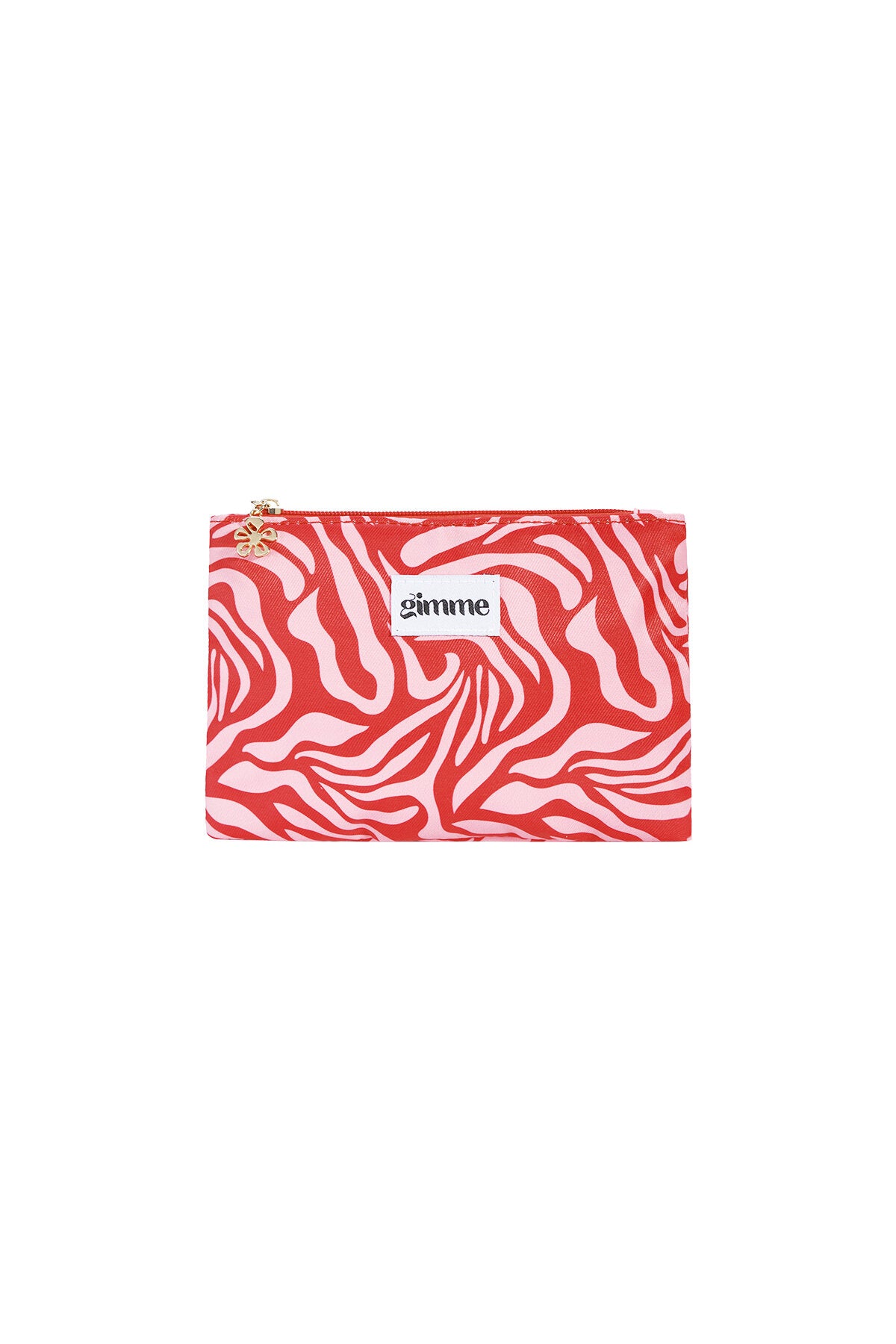 Chic Polyester Makeup Bags for Women - Pink & Wine Red