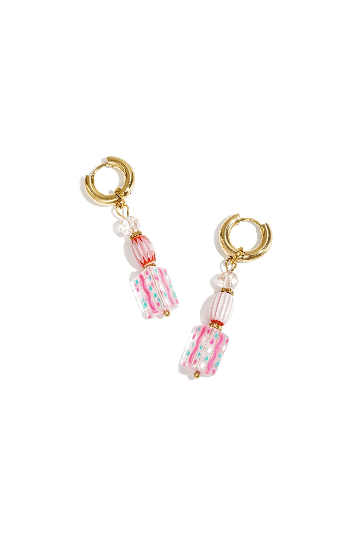 Charming Crystal Bead Earrings for Spring/Summer