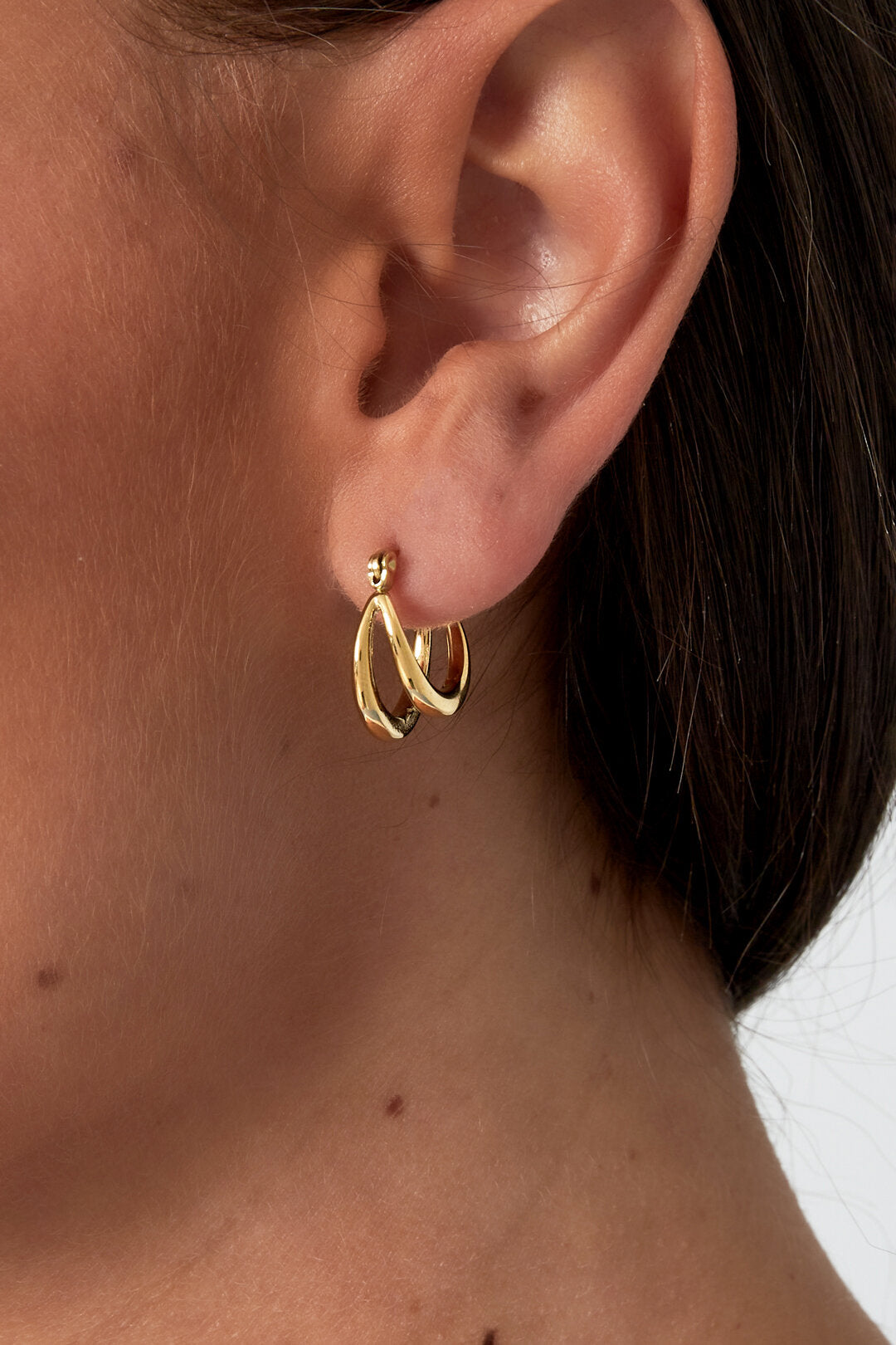 Stylish Irregular Hoop Earrings for Everyday Wear