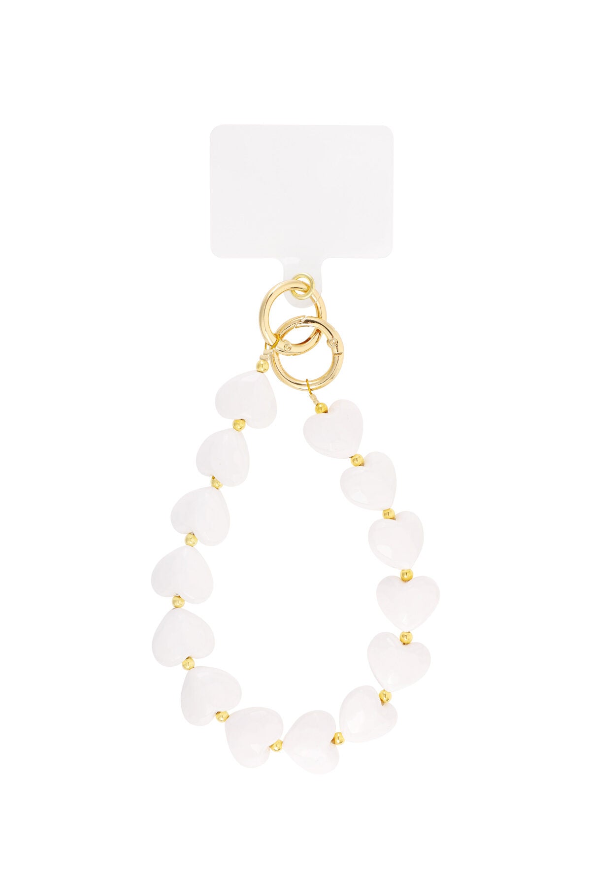 Chic Heart-Shaped Phone Chain for Daily Style