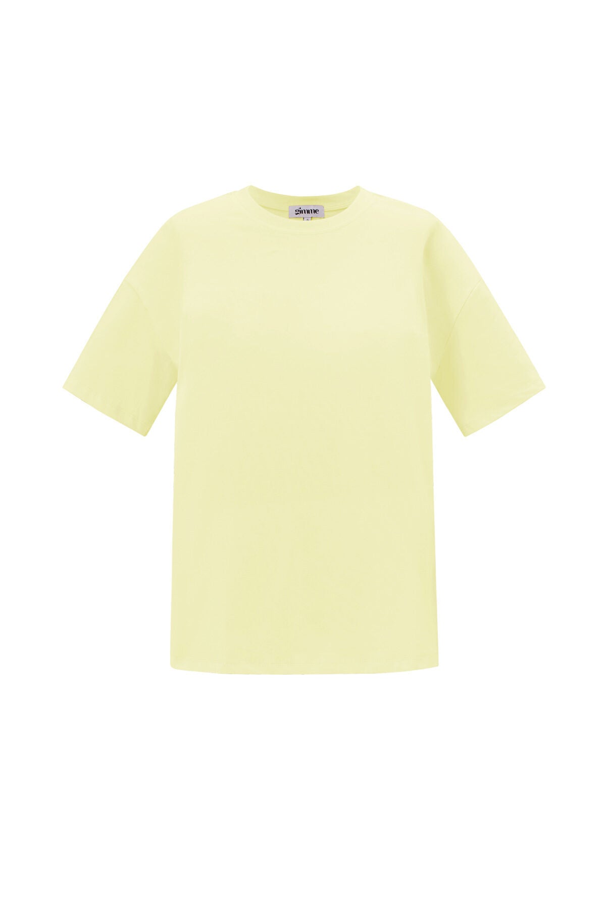 All-Fit Knitted Cotton T-Shirt in Vibrant Colors