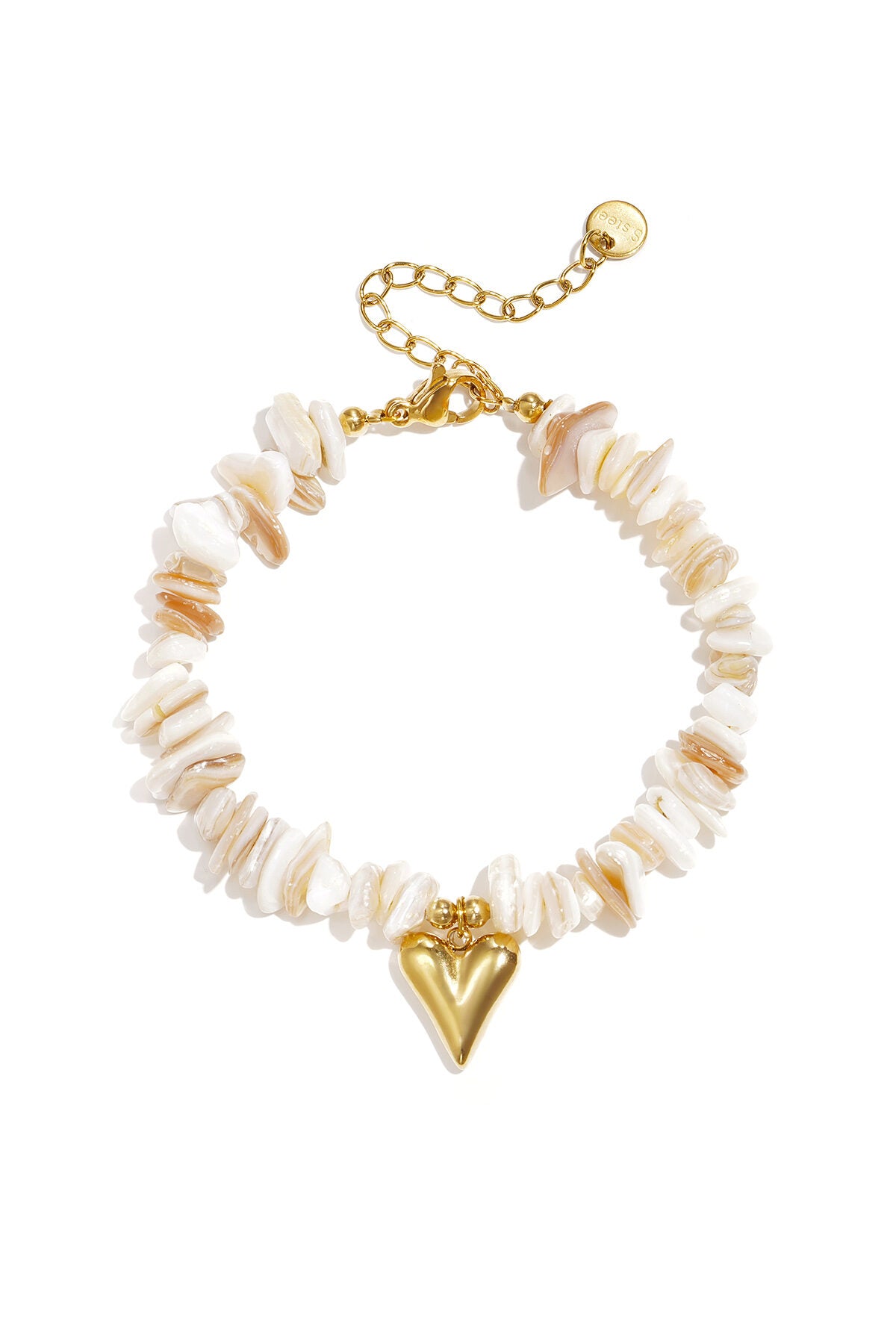 Charming Heart Beaded Bracelet for Women
