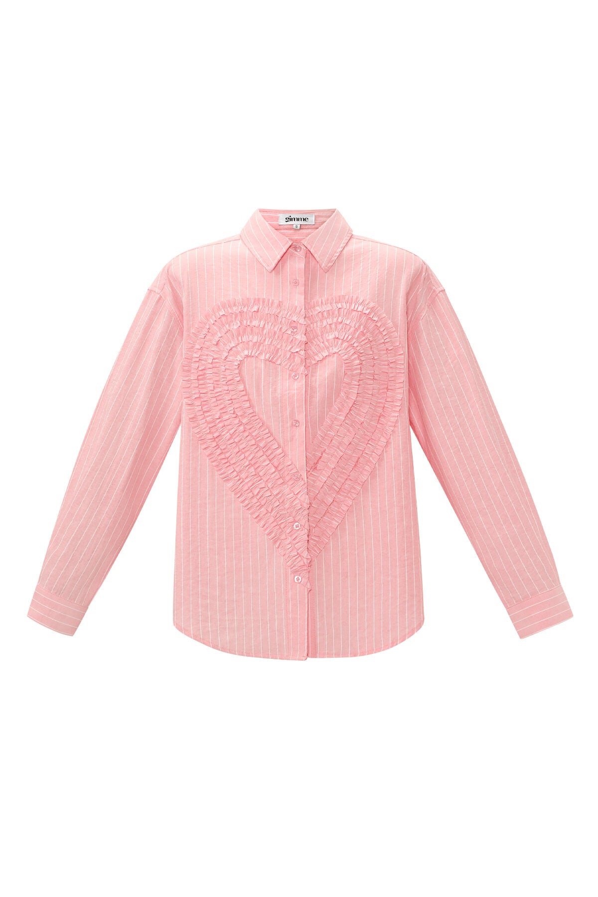 Elegant Cotton Striped Blouse for Spring/Summer