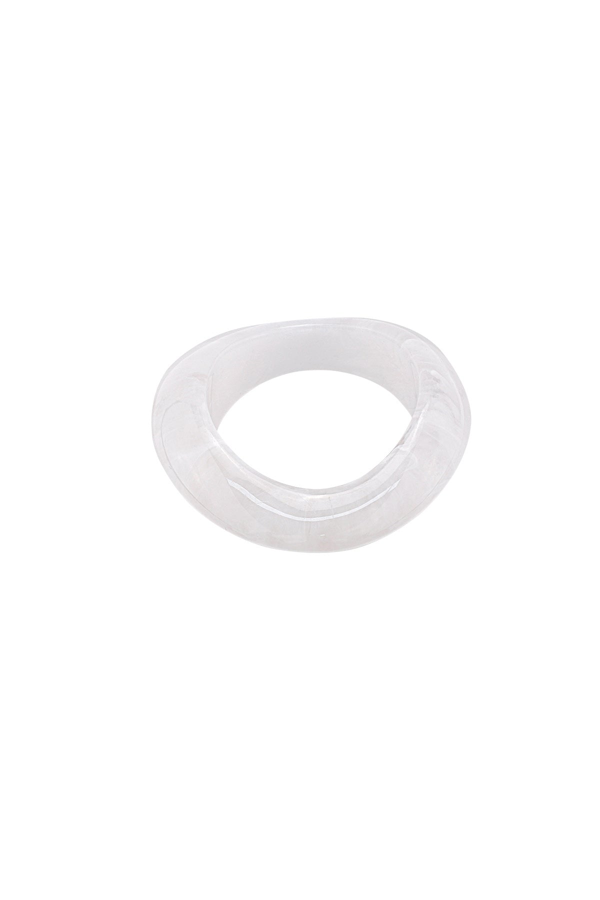 Elegant All-Fit Acrylic Bangle for Everyday Wear