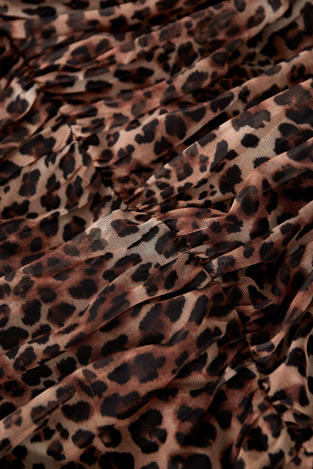 Elegant Leopard Print Mini Dress for Spring/Summer