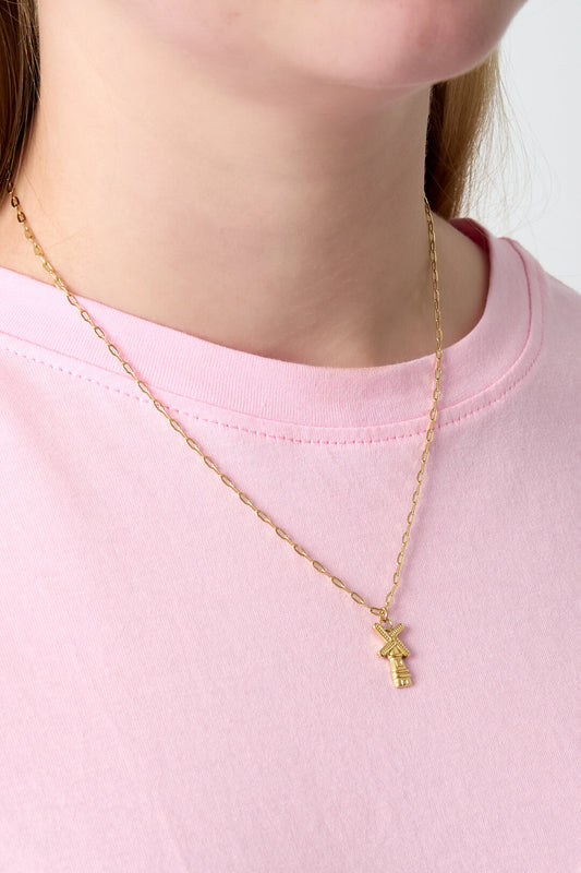 Stylish Stainless Steel Cartoon Pendant Necklace