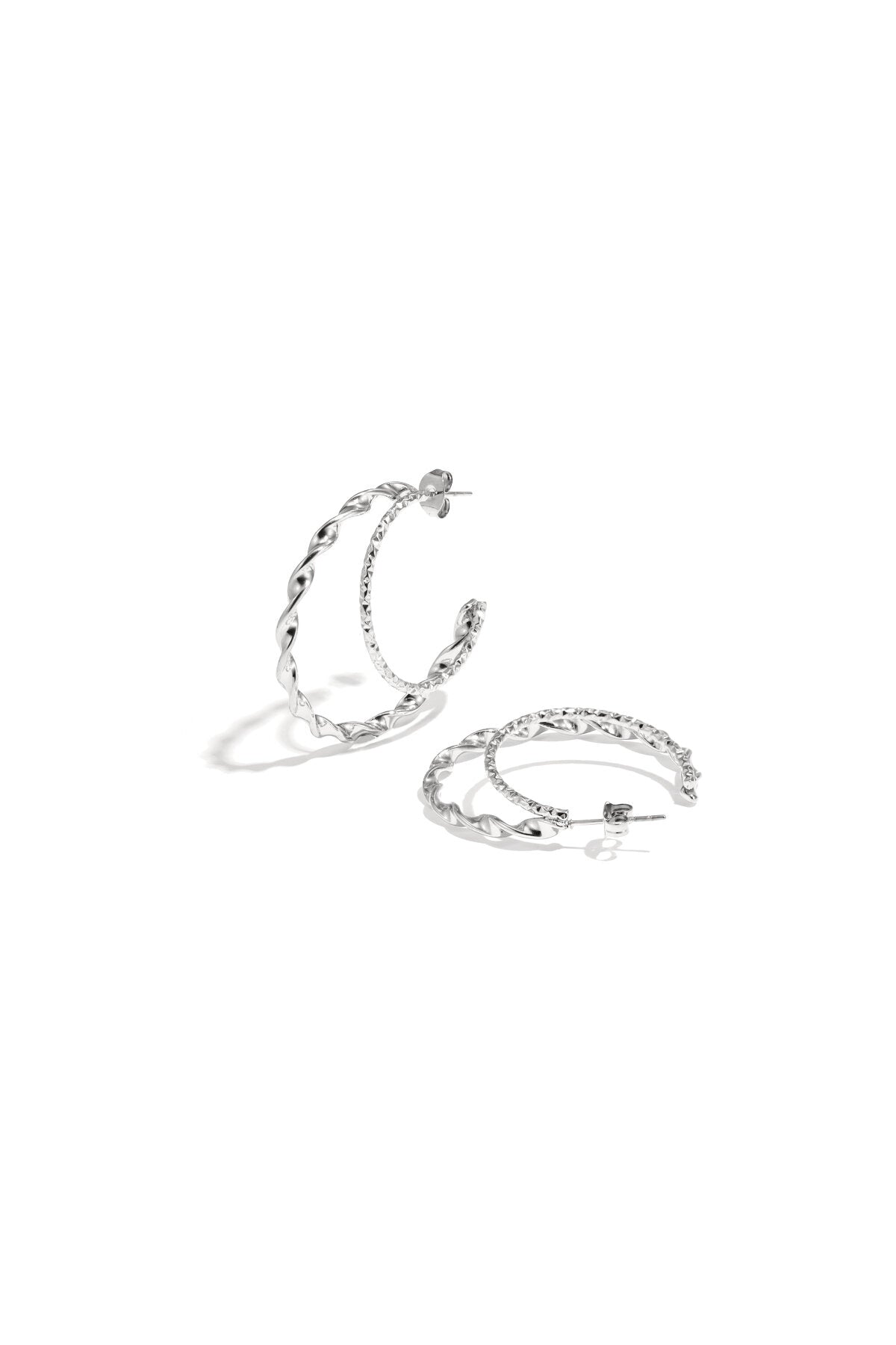 Elegant Stainless Steel Hoop Earrings for Everyday Style