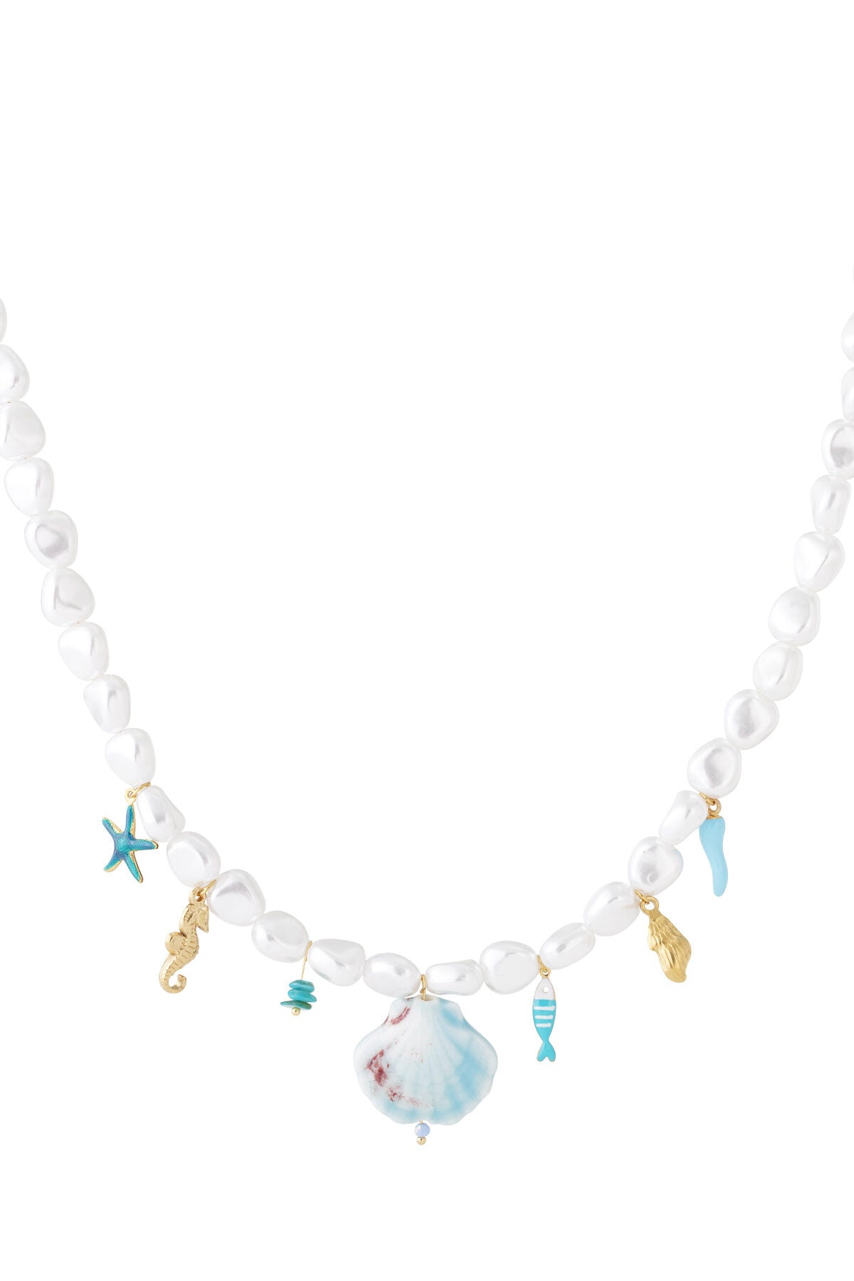 Chic Artificial Pearl Necklace for Spring/Summer Elegance