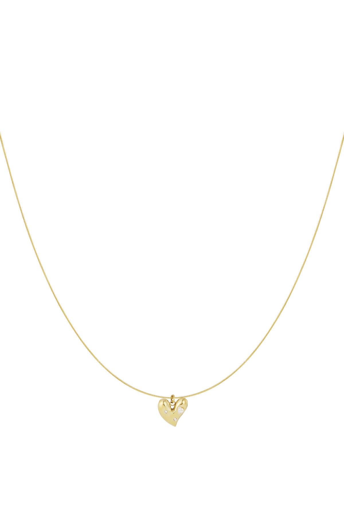 Elegant Heart Pendant Necklace for Everyday Wear